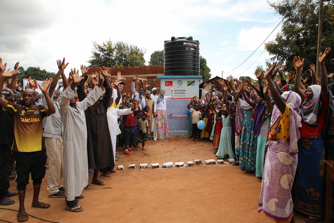 Tanzanya Umut Pınarları Su Kuyuları Açıldı