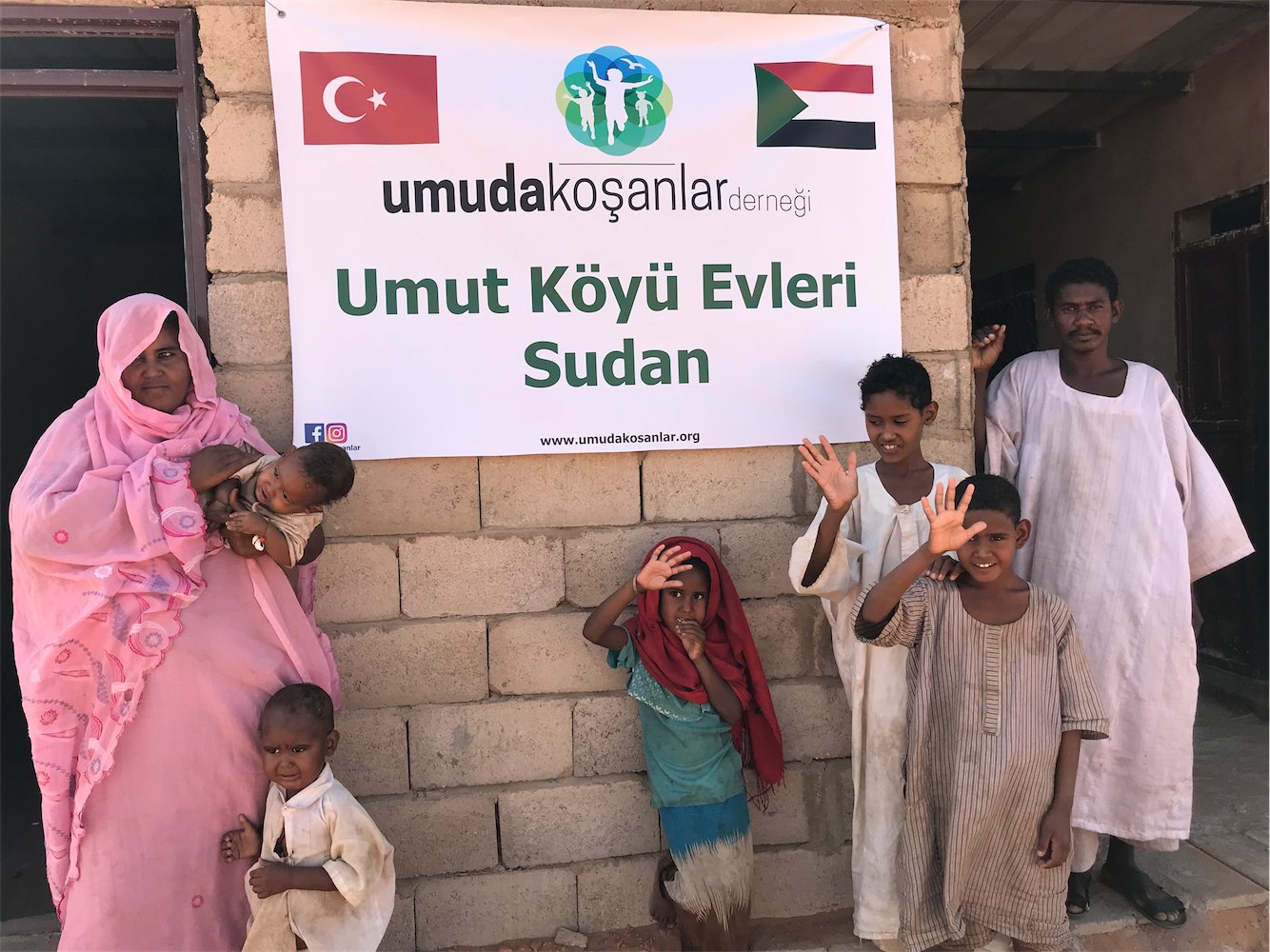 Sudan Umut Köyü Evleri